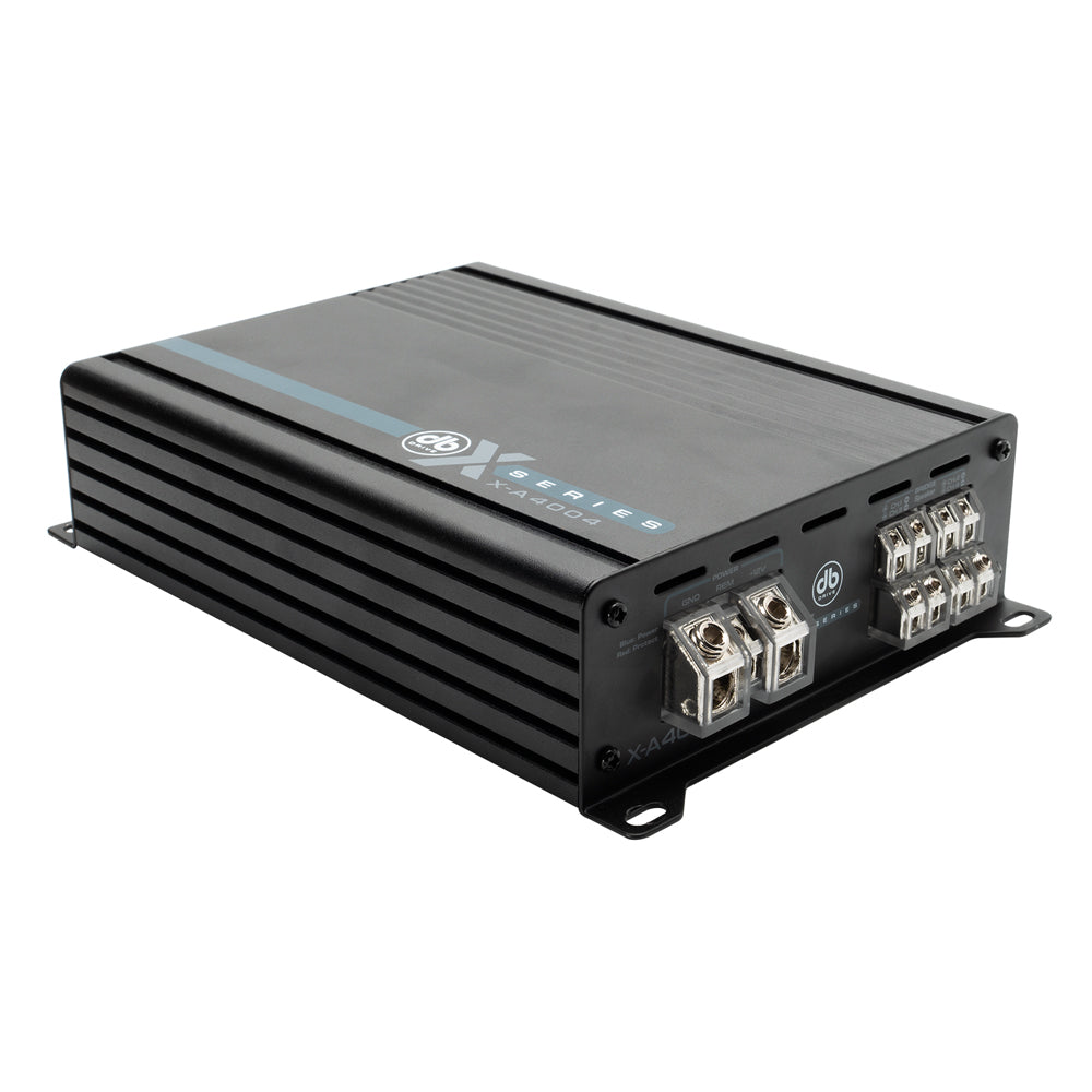 DB DRIVE AMP X-SERIES 4CH CLASS D RMS 75W X 4 @ 4OHM / 150W X 4 @ 2 OHM