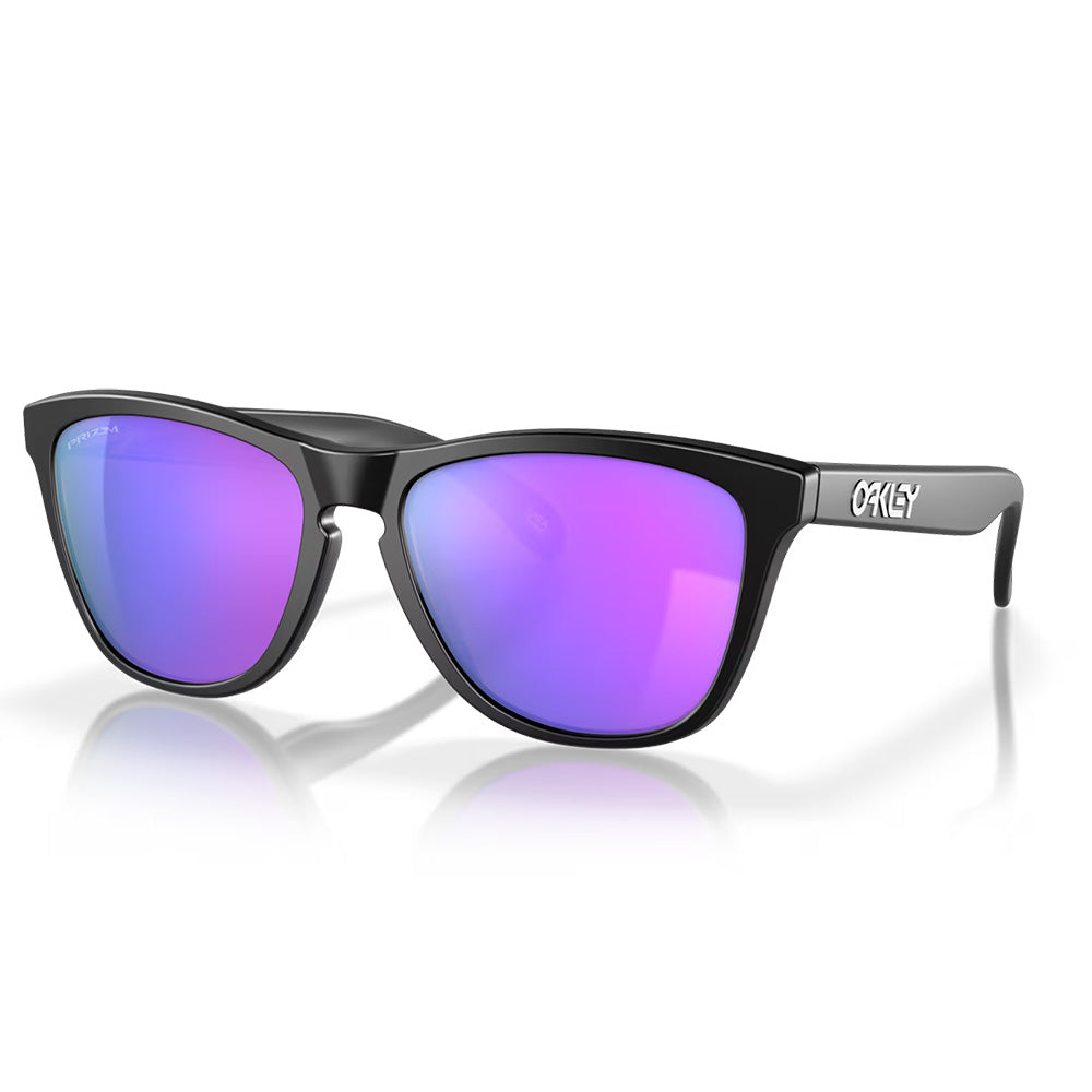 Frogskins Prizm Violet Lenses,  Matte Black Frame