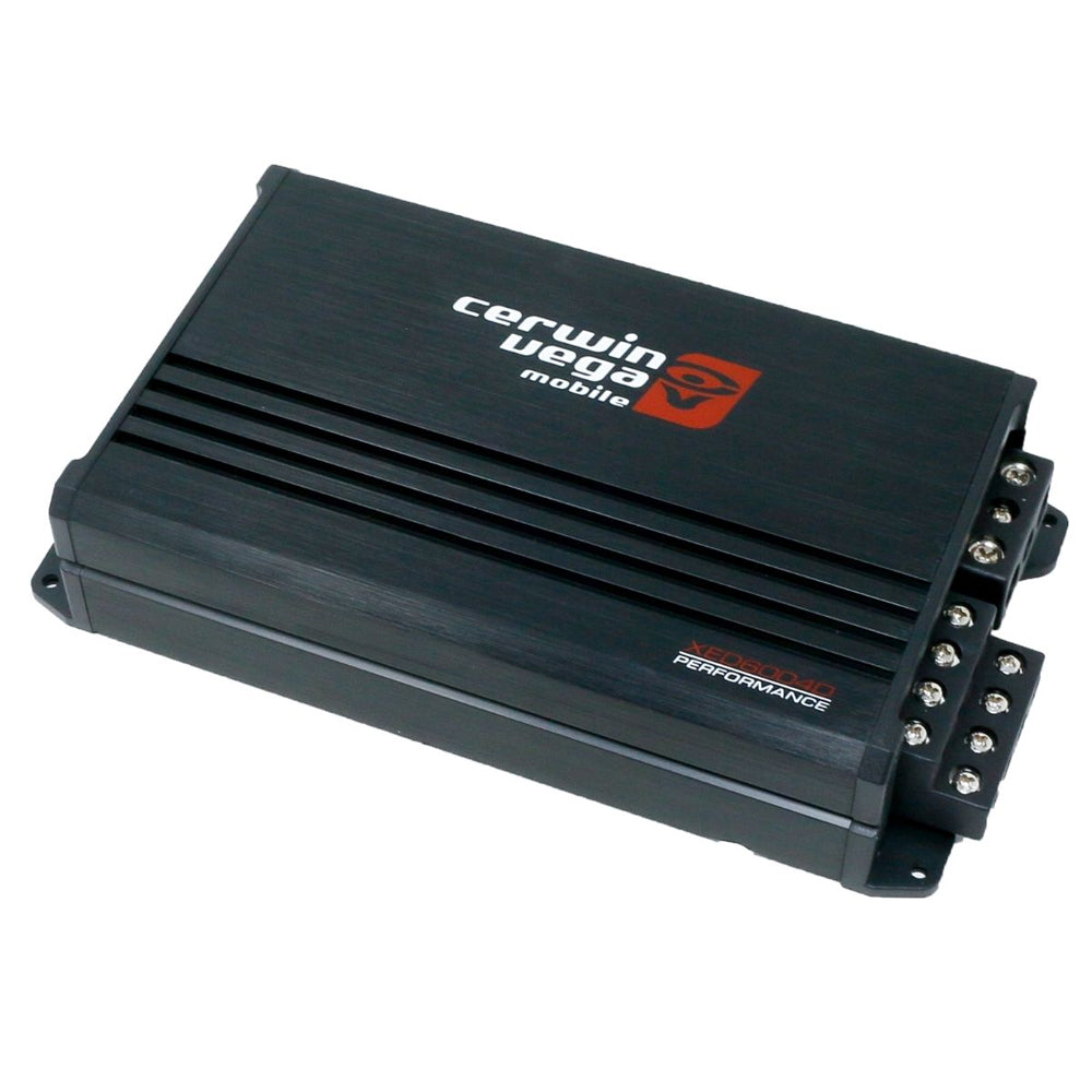CERWIN VEGA AMPLIFIER XED SERIES 4 CH 80W RMS X 4 @ 4OHM / 120W RMS X 4 @ 2OHM