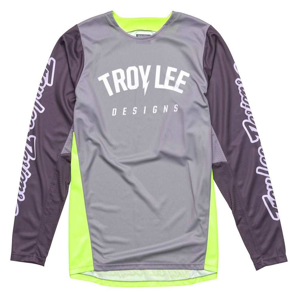 GP PRO JERSEY BOLTZ SILVER / GLO GREEN