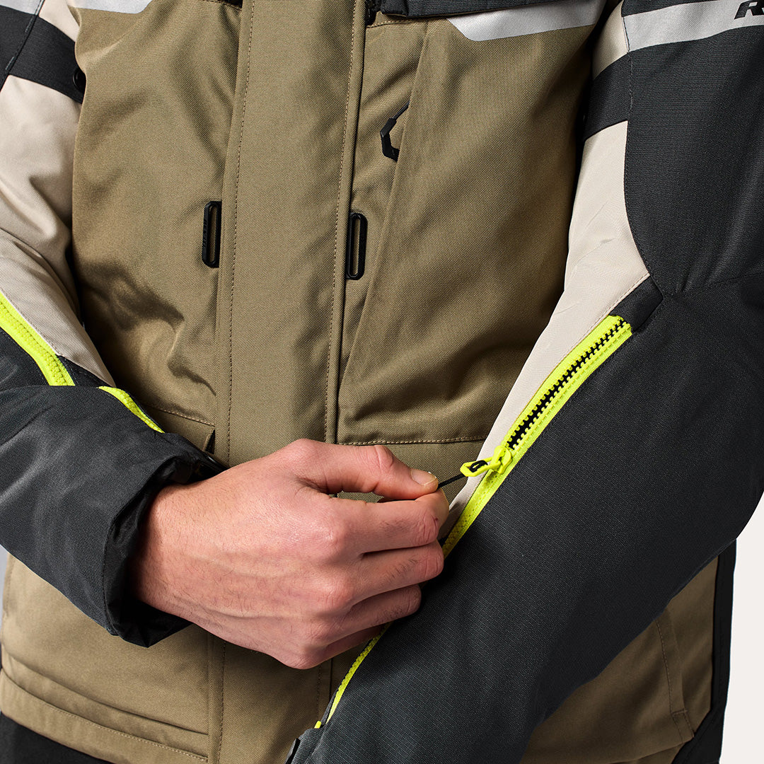 Jacket Outback 4 H2O - Green Anthracite b