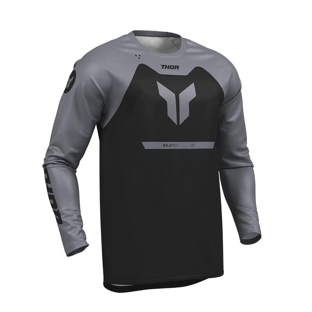 THOR MX JERSEY RIDEMODE MENACE BLACK