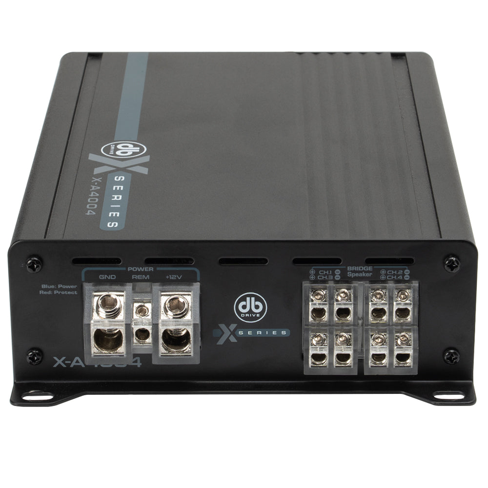 DB DRIVE AMP X-SERIES 4CH CLASS D RMS 75W X 4 @ 4OHM / 150W X 4 @ 2 OHM