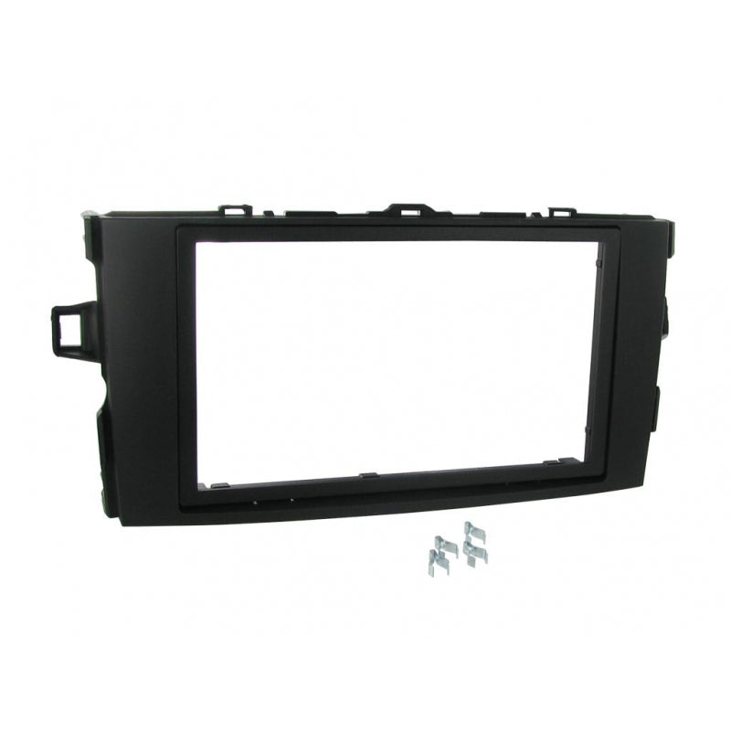 FITTING KIT TOYOTA COROLLA HATCH (E152) , BLADE , AURIS 2006 - 2012 (120MM HIGH) (BLACK)