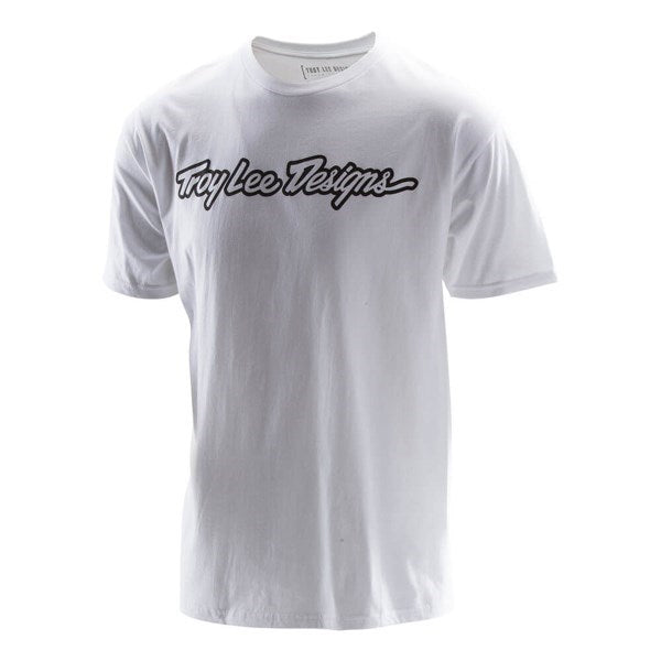 SIGNATURE TEE WHITE