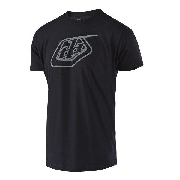 LOGO TEE BLACK/ REFLECTIVE