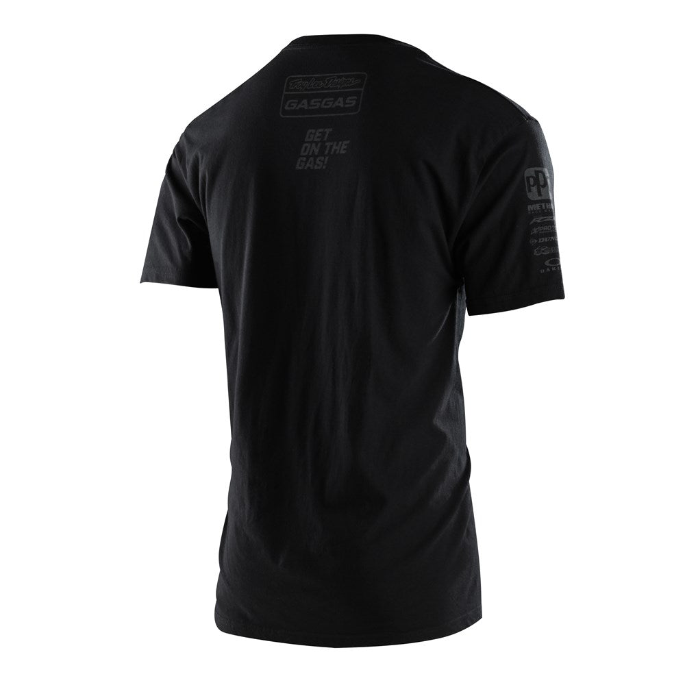 TLD GASGAS TEAM TEE BLACK