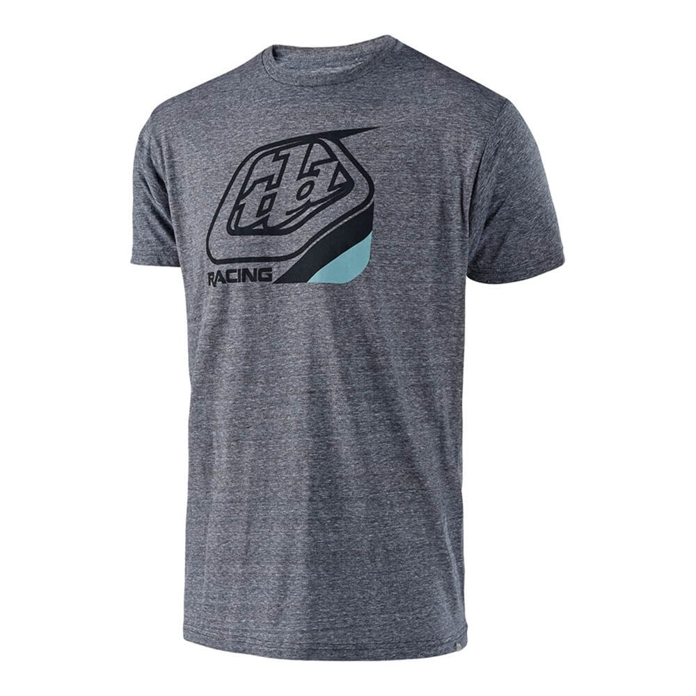 PRECISION TEE VTG GRAY SNOW/BLUE