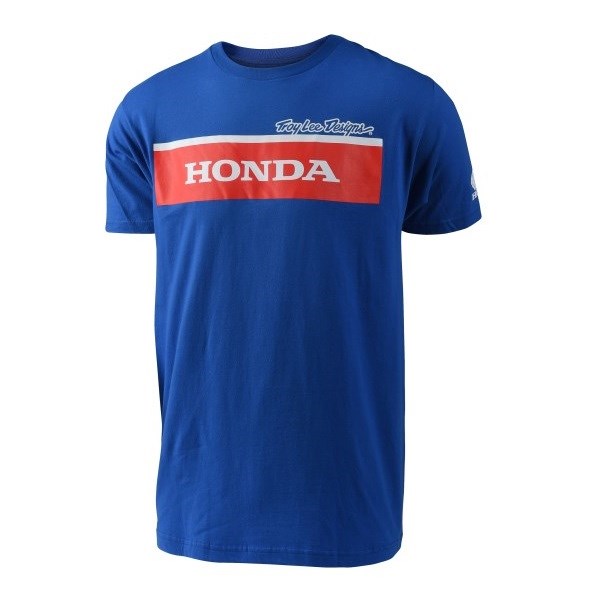HONDA WING BLOCK TEE BLUE