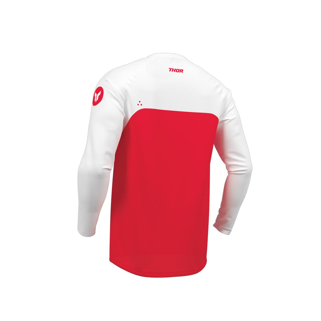 THOR MX JERSEY YOUTH RIDEMODE MENACE RED
