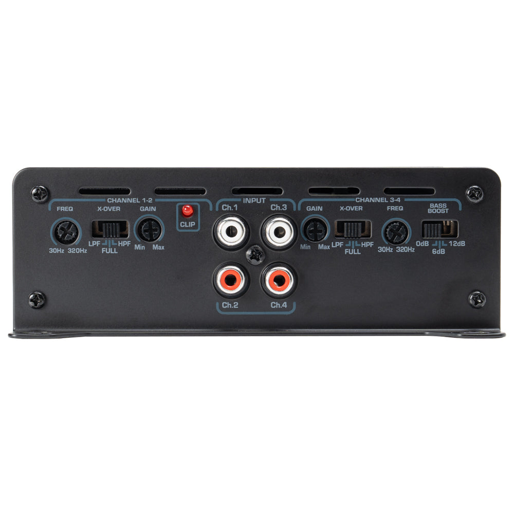 DB DRIVE AMP X-SERIES 4CH CLASS D RMS 75W X 4 @ 4OHM / 150W X 4 @ 2 OHM