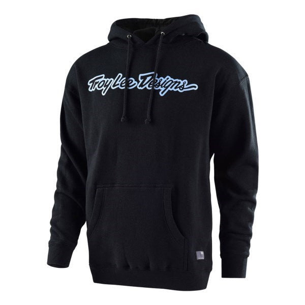 SIGNATURE PULLOVER BLACK/BLUE