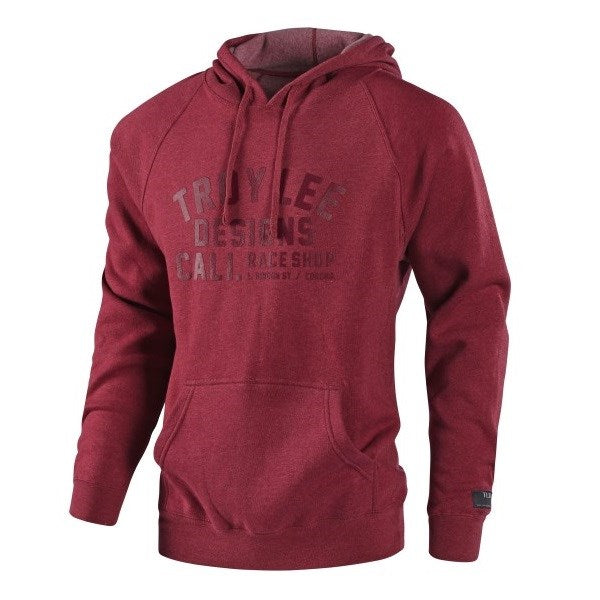 PODIUM PULLOVER CRIMSON HTR