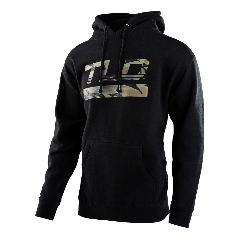 SPEED LOGO PULLOVER HOODIE BLACK