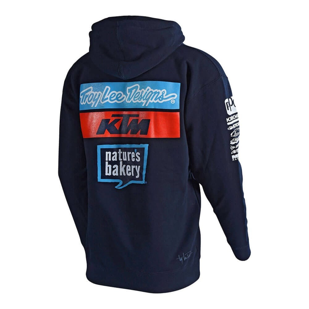 TLD KTM TEAM PULLOVER FLEECE NAVY