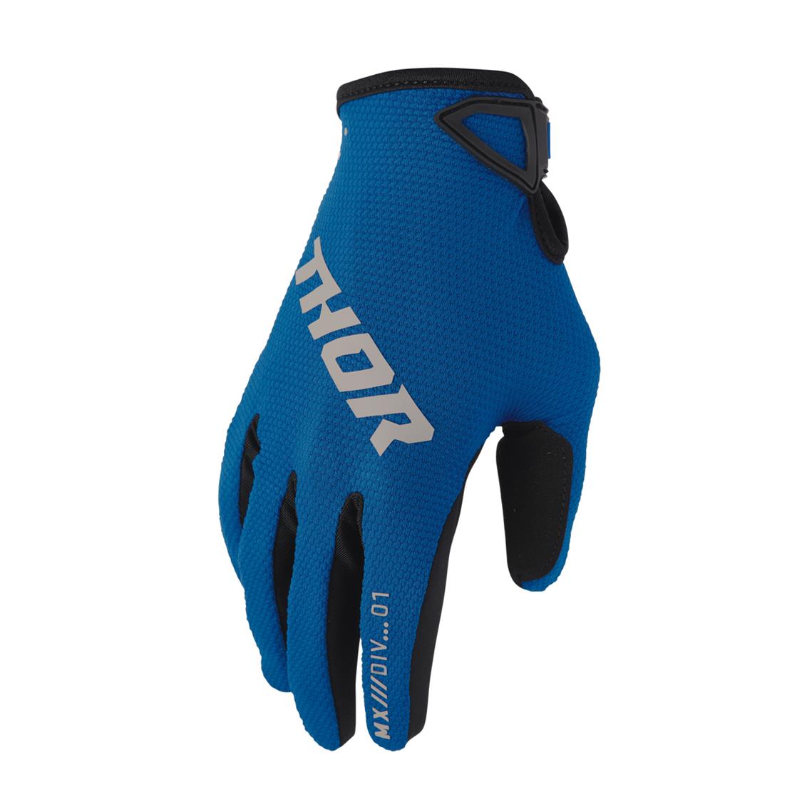 THOR GLOVE YOUTH RIDEMODE STATIC BLUE