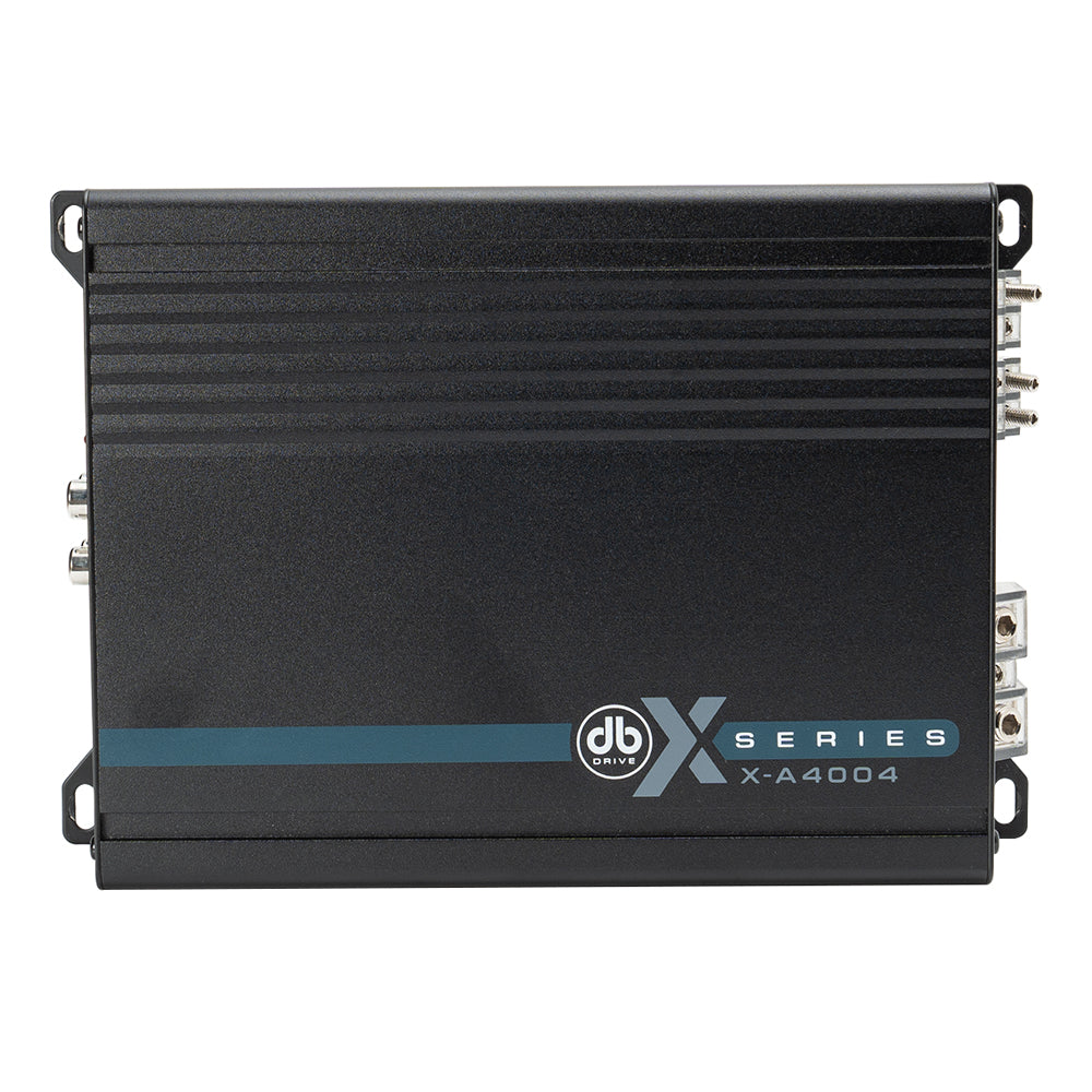 DB DRIVE AMP X-SERIES 4CH CLASS D RMS 75W X 4 @ 4OHM / 150W X 4 @ 2 OHM