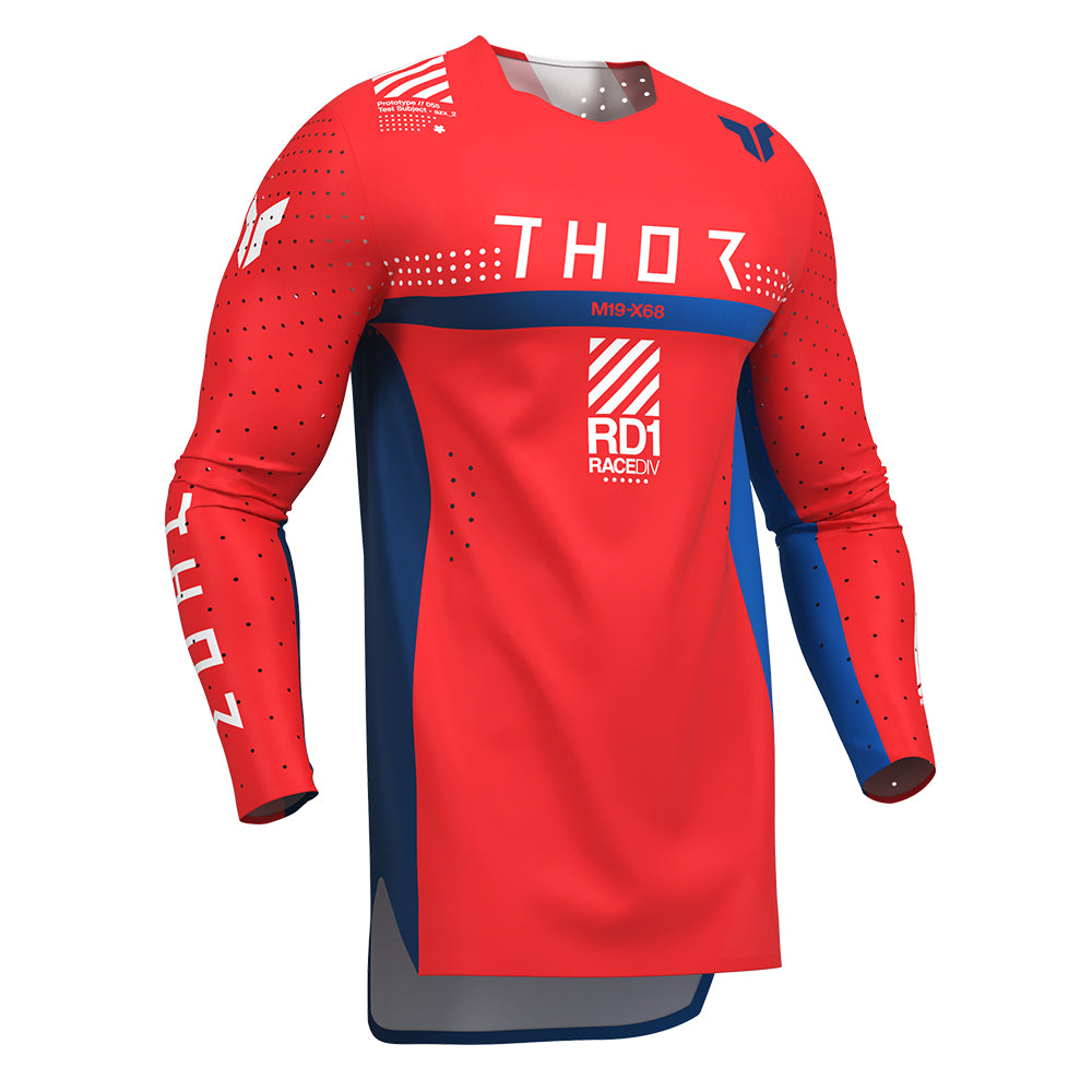THOR MX JERSEY SPORTMODE SYNTH RED