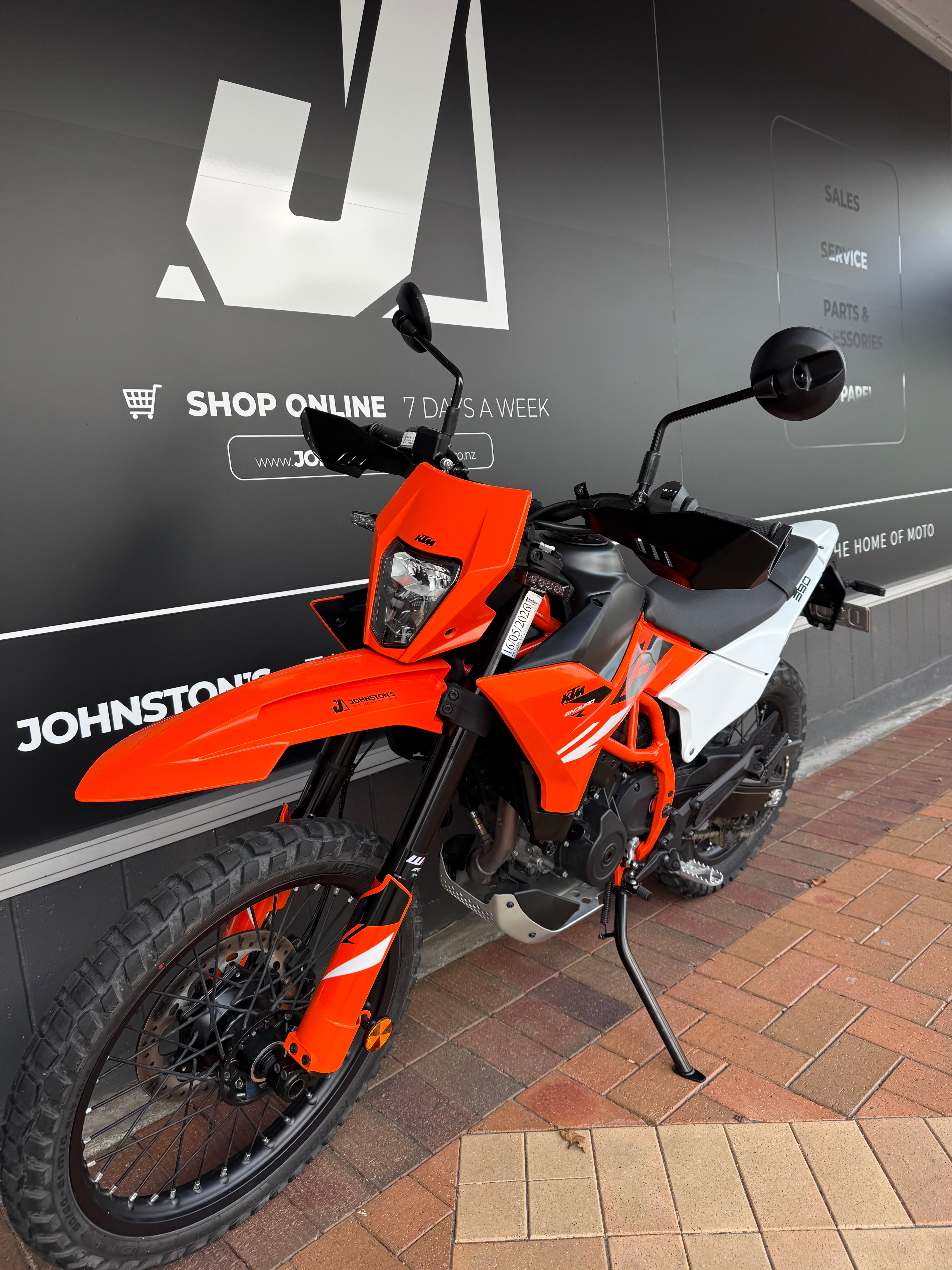 KTM 390 Enduro R 2025 ex Demo Unit
