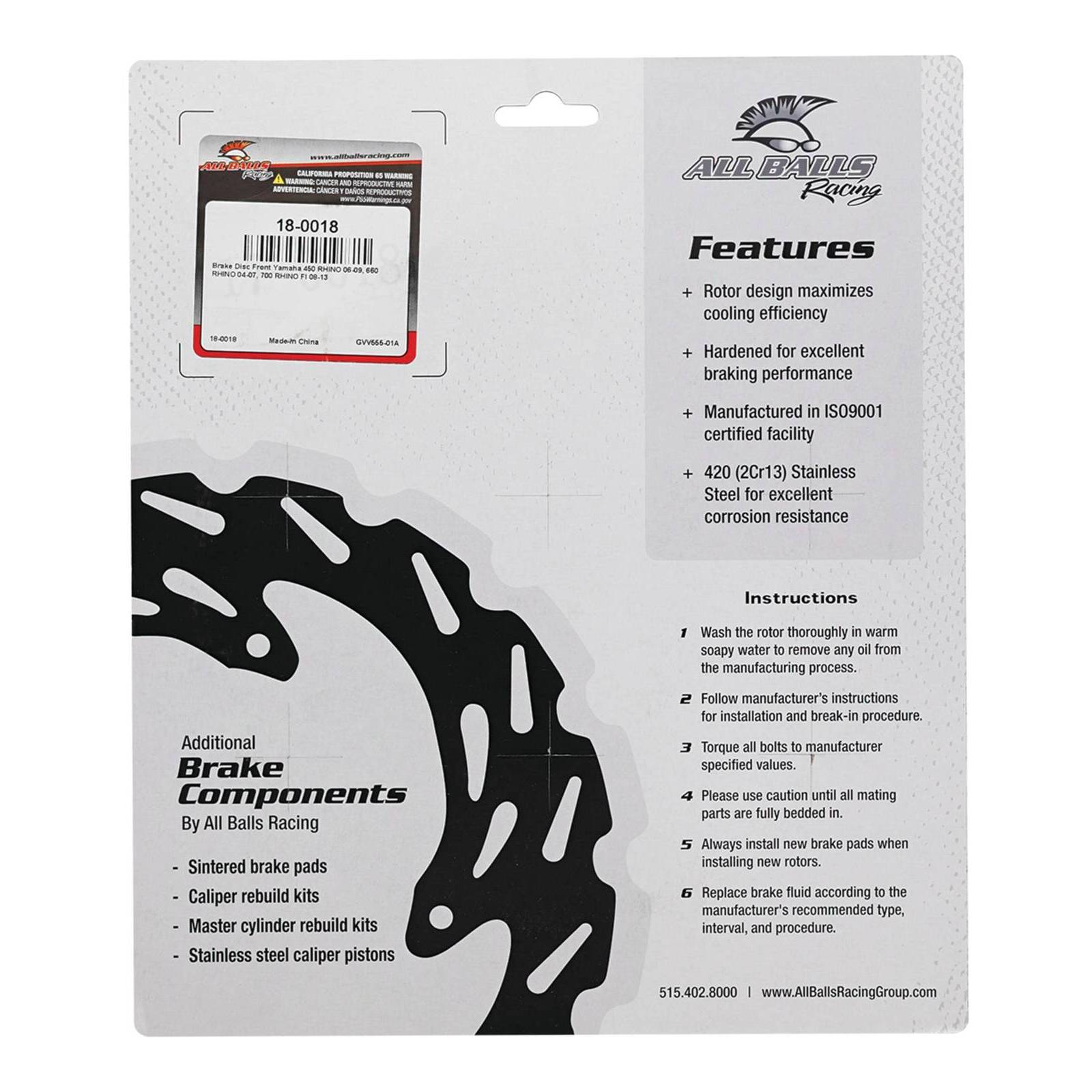Brake Disc 18-0018