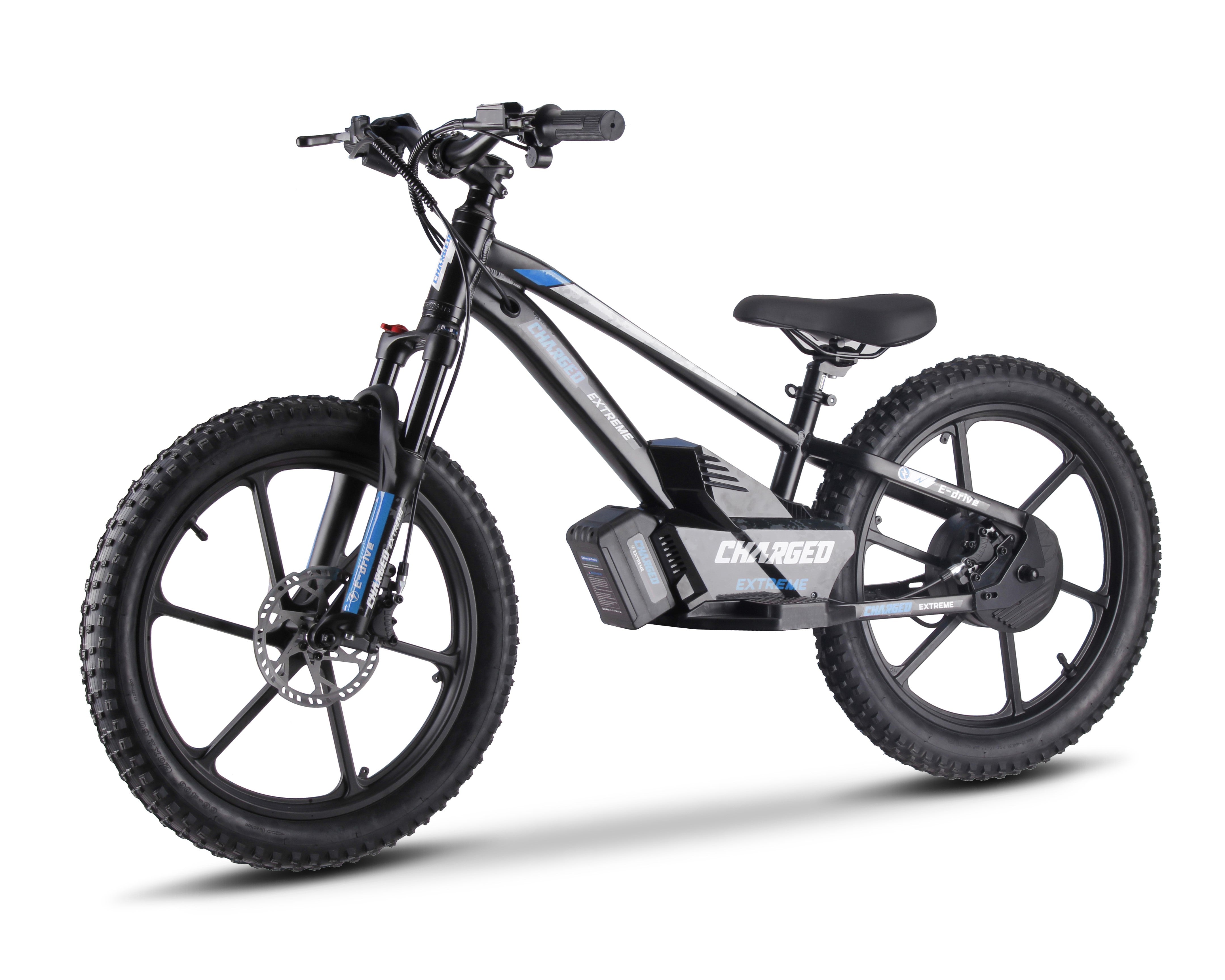 Charged E Balance Bike 20" 500w Blue