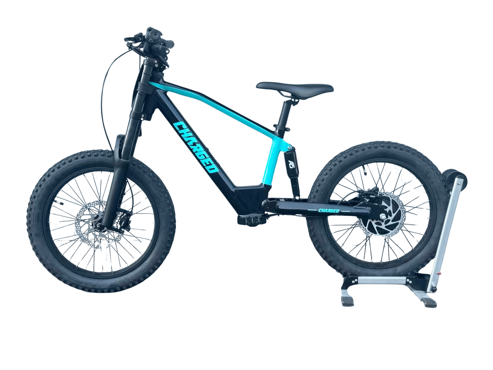 Charged E Balance Bike 20" Dual Suspension
