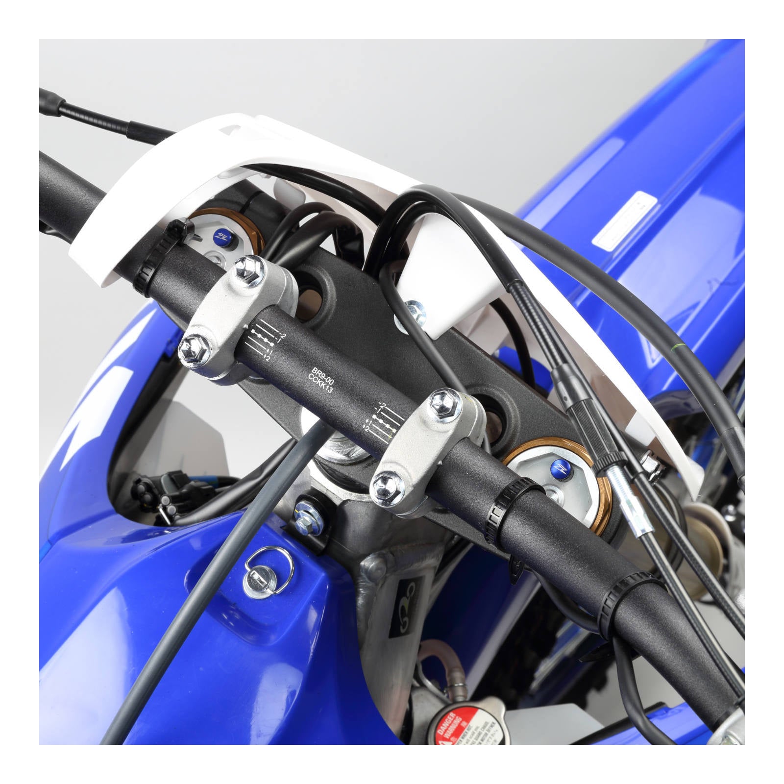 Zeta Fork Top Bleeder S-Type Showa/KYB (2pcs) - Blue