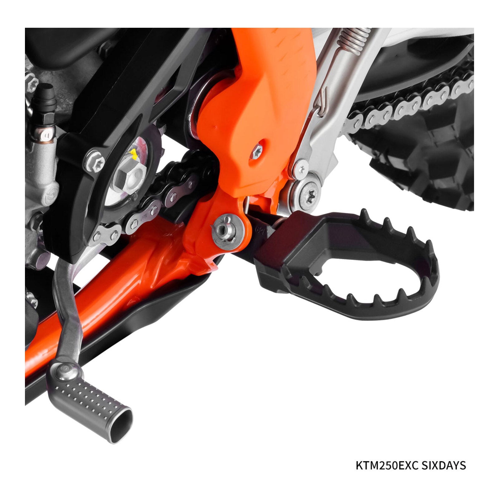 Zeta Max Foot Pegs KTM – Black