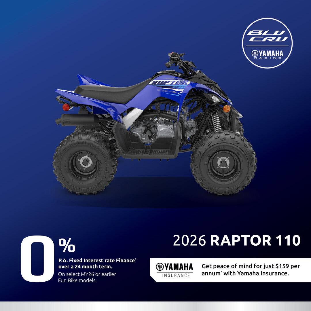 YAMAHA RAPTOR 110 2026