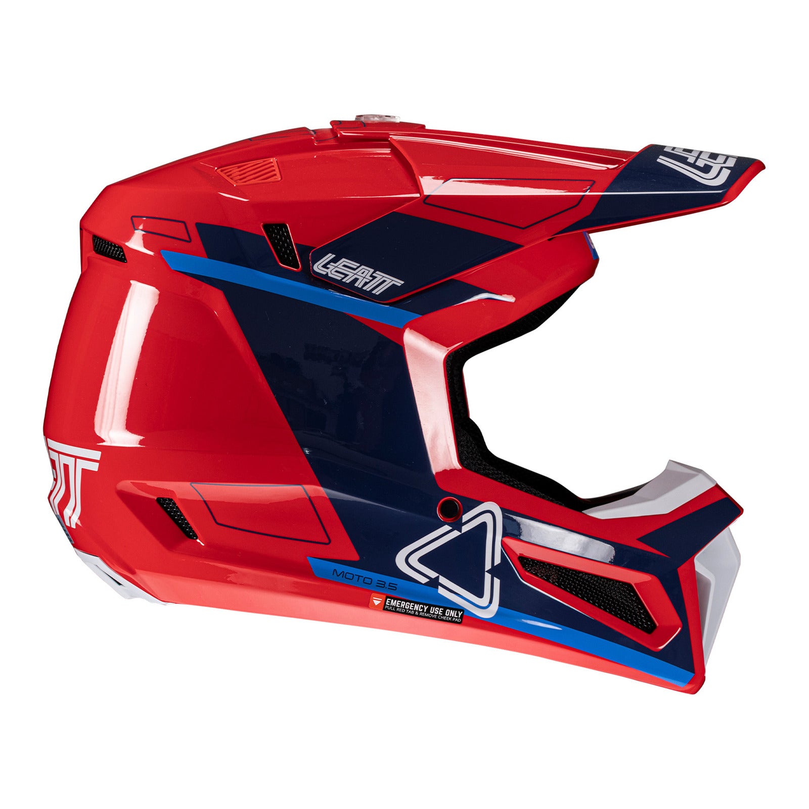 Leatt 2025 3.5 Junior Helmet Kit - Royal