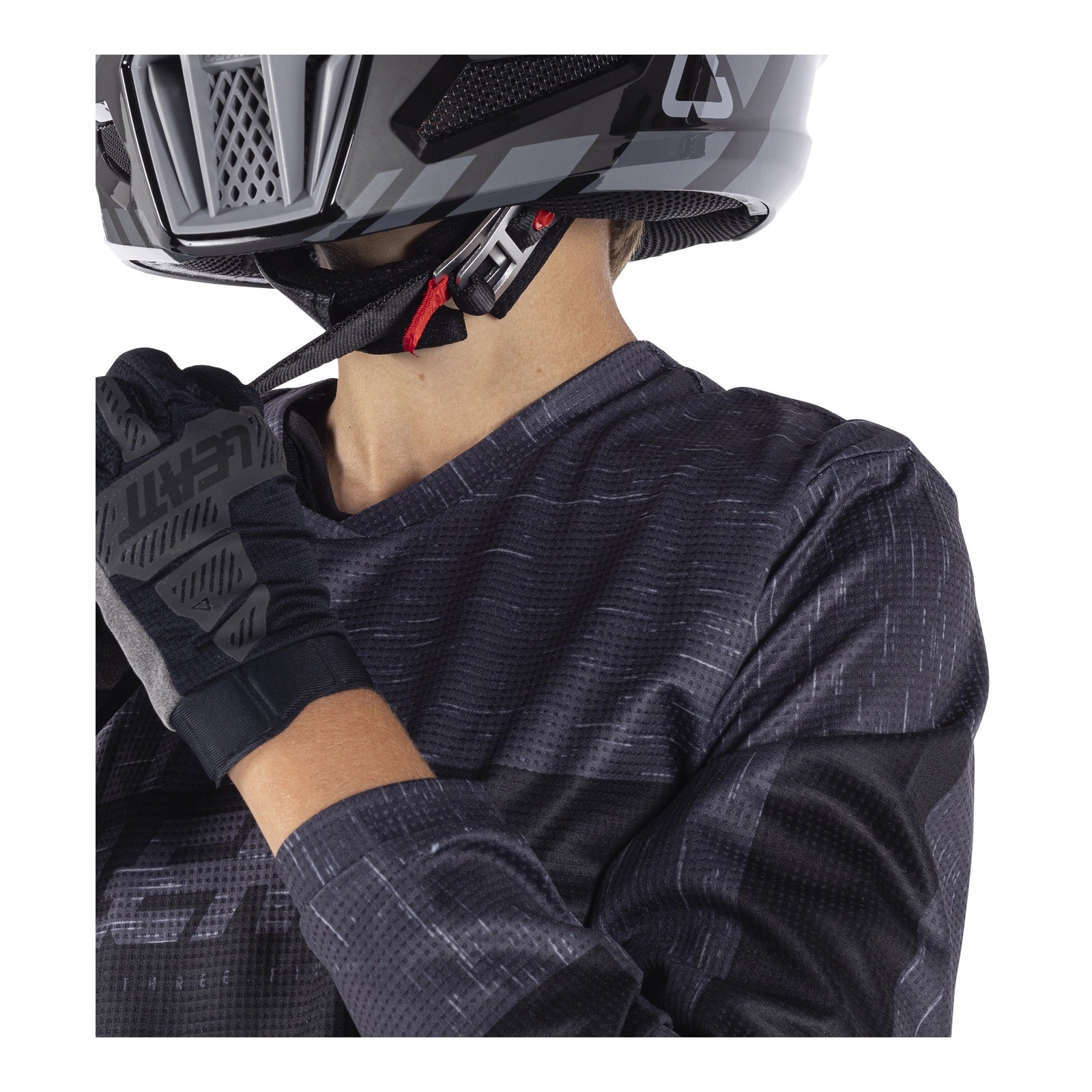 Leatt 2026 3.5 Junior Ride Kit - Stealth Black / Grey