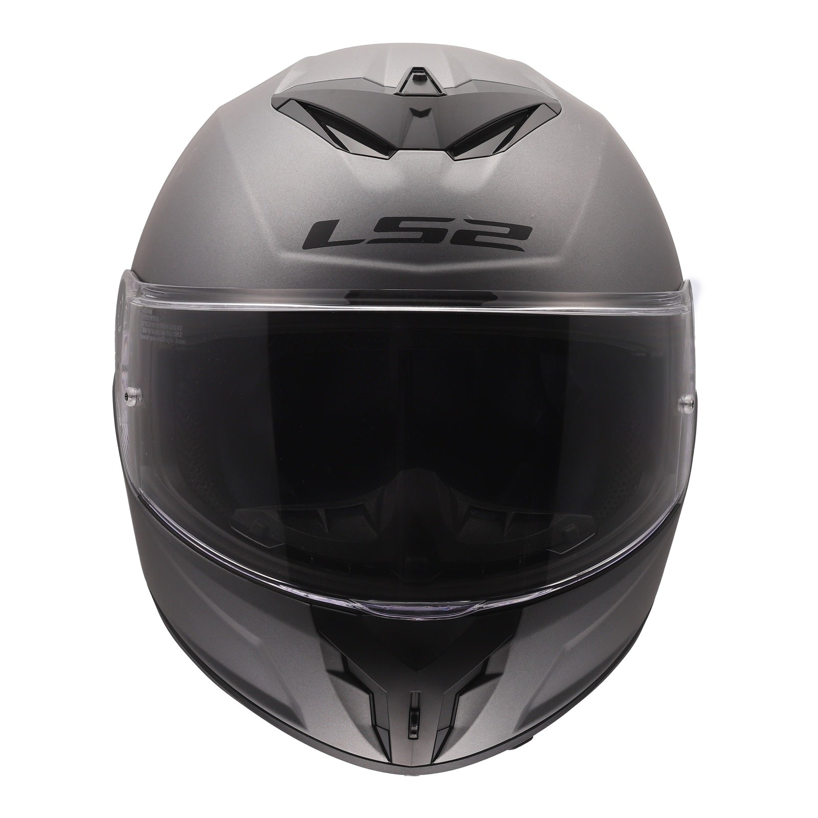 LS2 FF820 Rapid III Solid Helmet - Matte Titanium