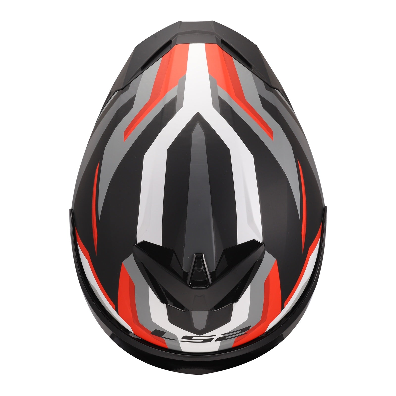 LS2 FF820 Rapid III Hyper Helmet - Black / Red