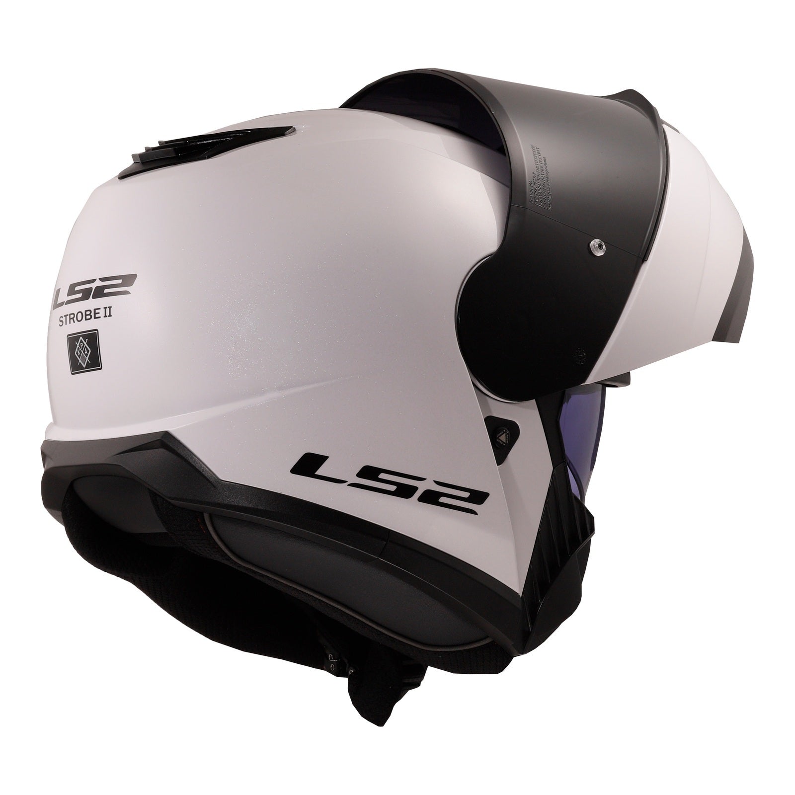 LS2 FF908 Strobe II Helmets - White 06
