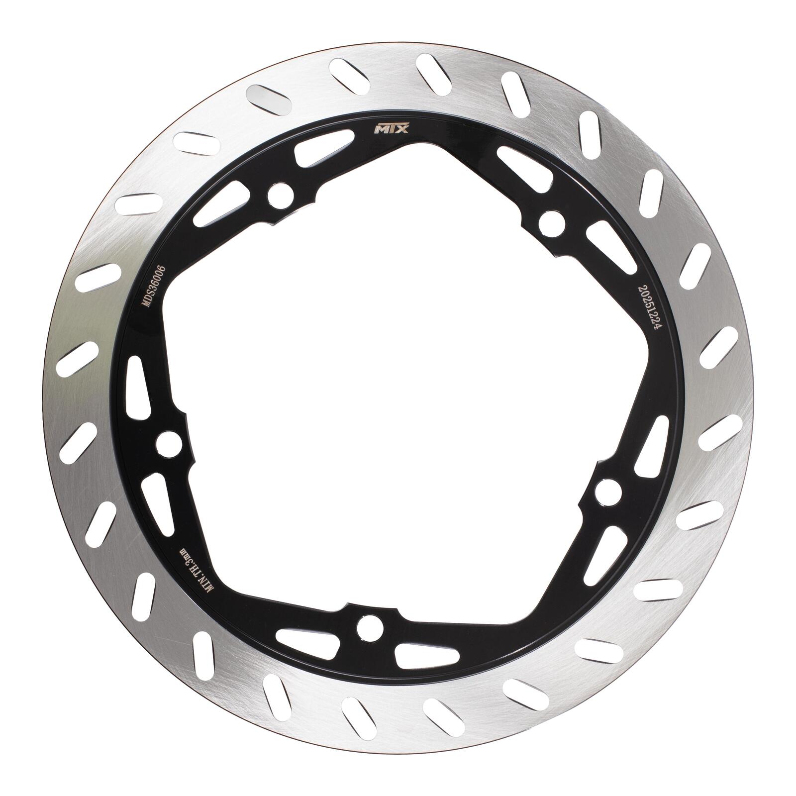 MTX Brake Disc Solid Type Front