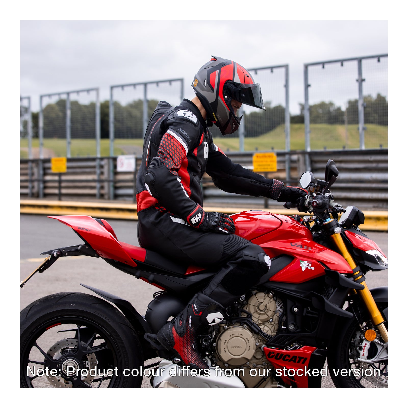 Oxford Nexus 1.0 Leather Men's Suit - Stealth Black