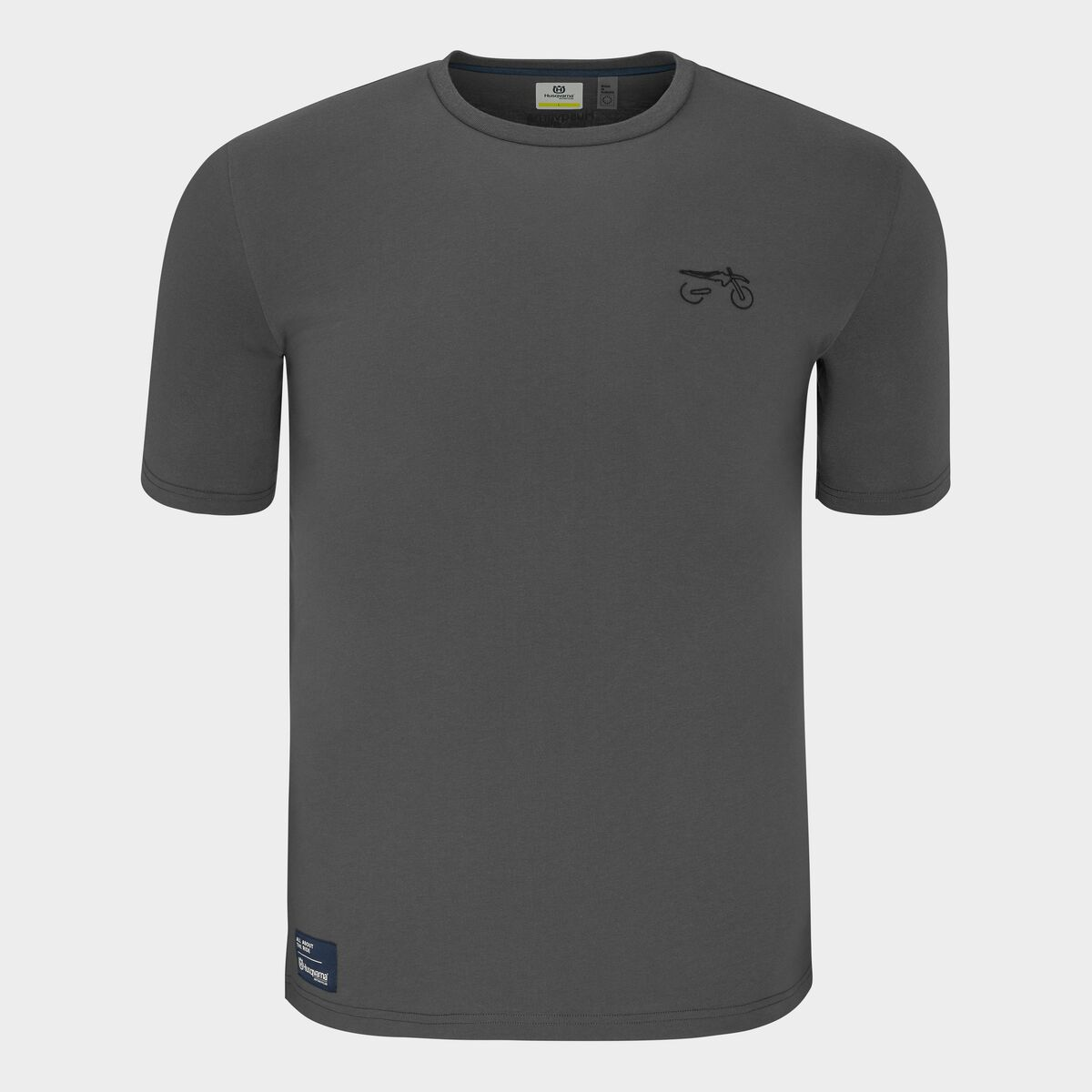HUSQVARNA REMOTE TEE GREY
