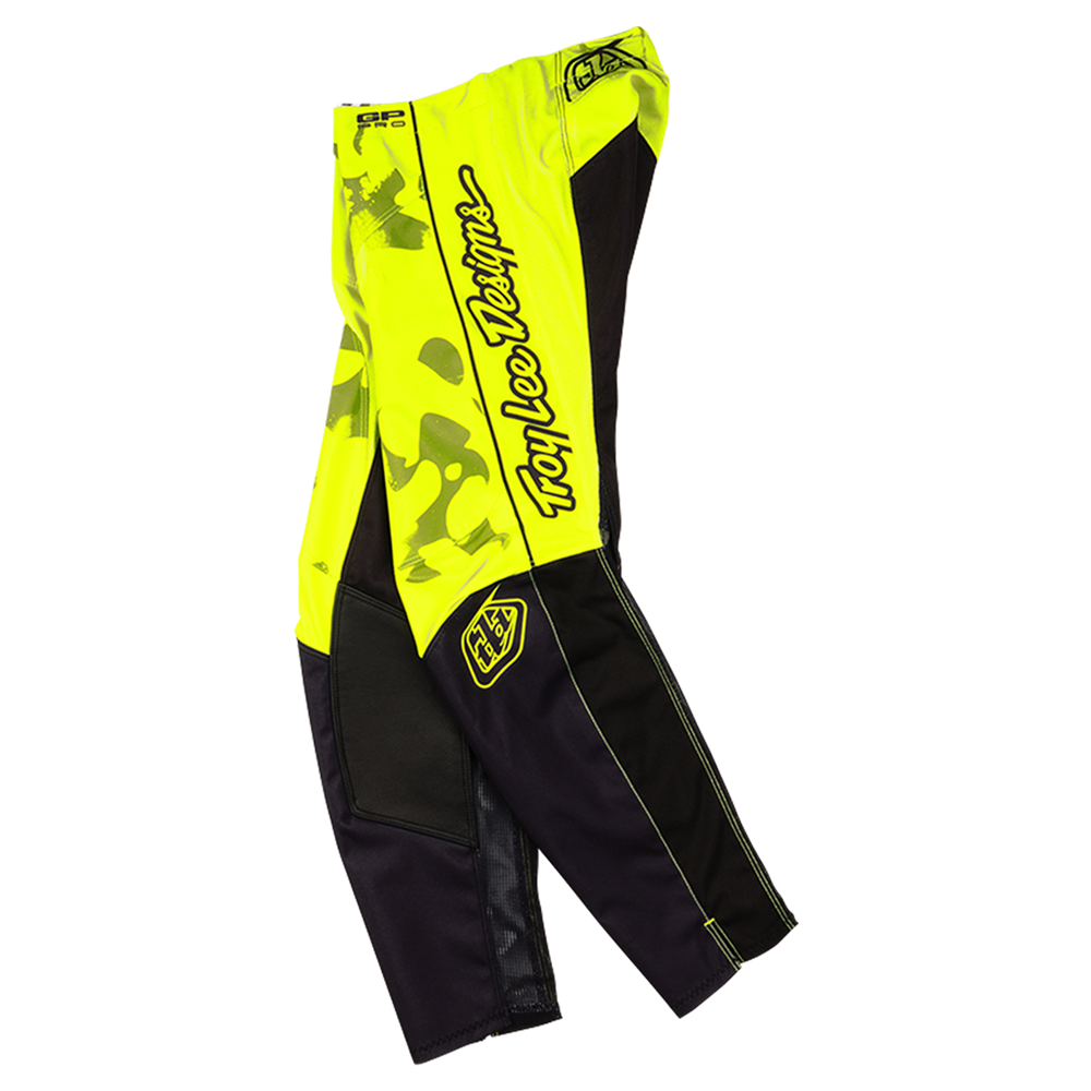 YOUTH GP PRO PANT BLOTTED FLO YELLOW