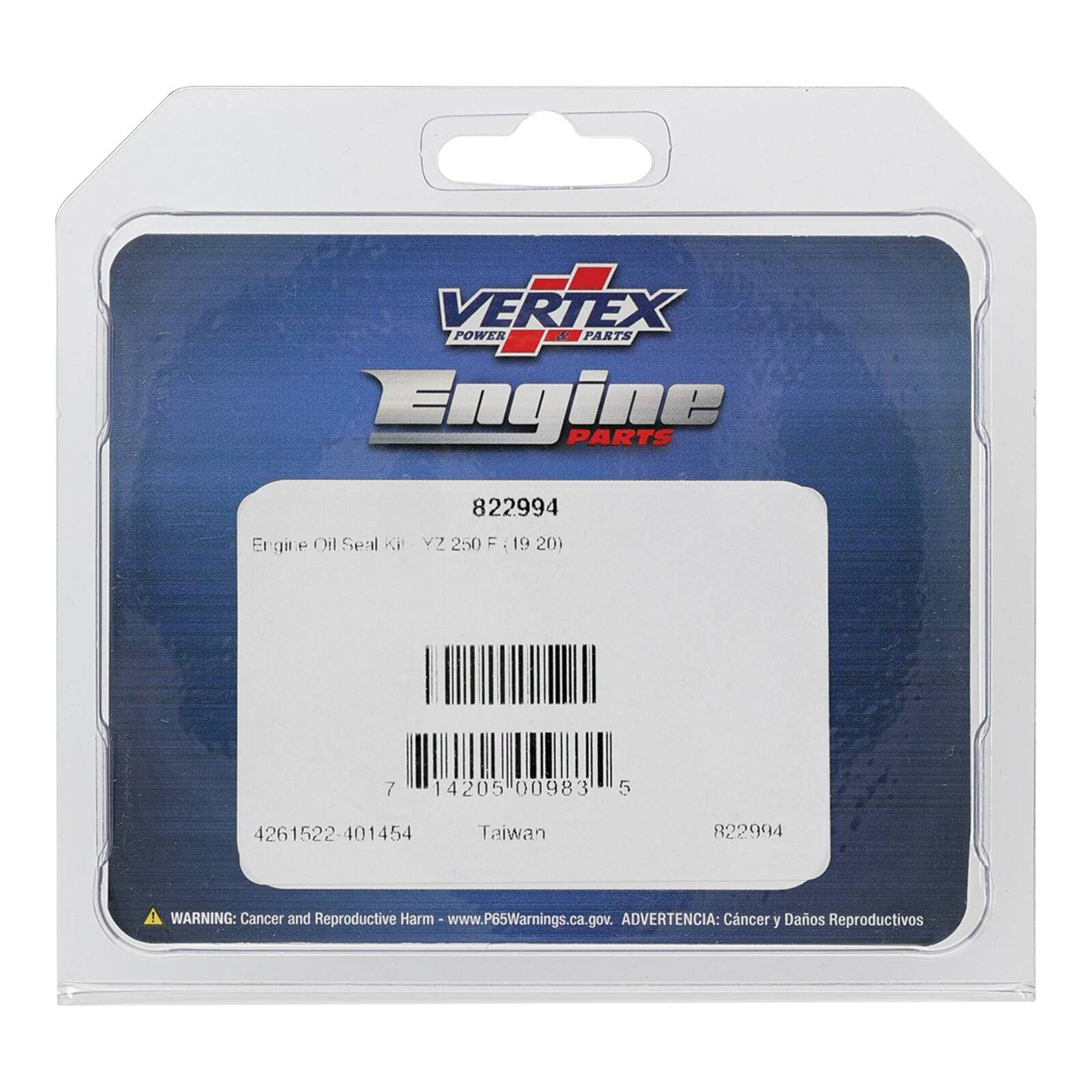 VERTEX OIL SEAL SET YAMAHA