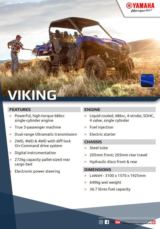 YAMAHA VIKING 2026