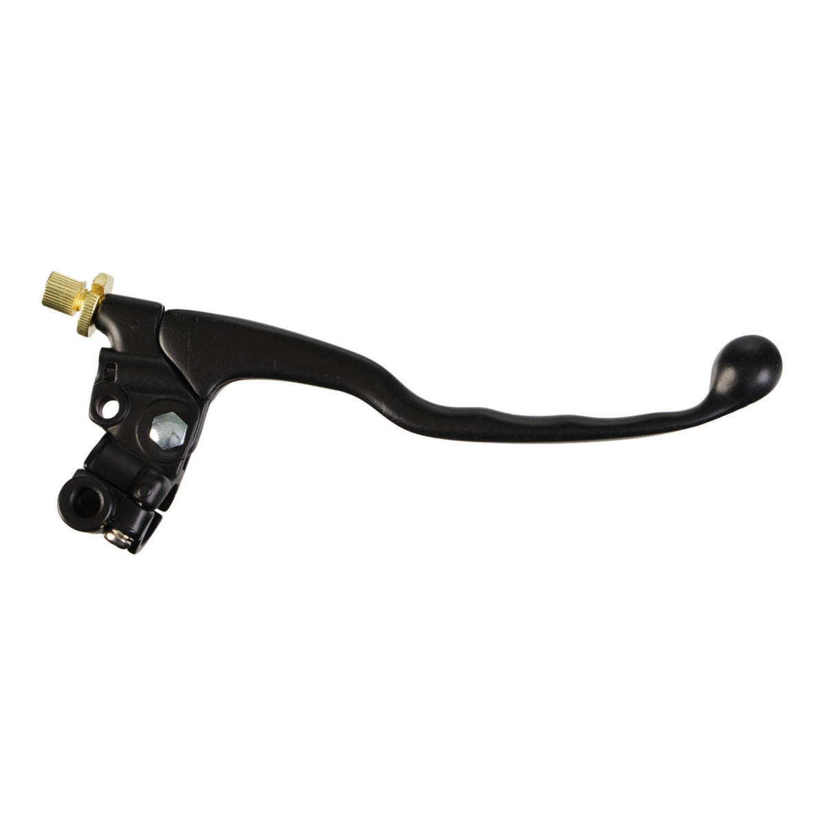 WMP Brake Lever Assembly - Black, with Mirror Mount