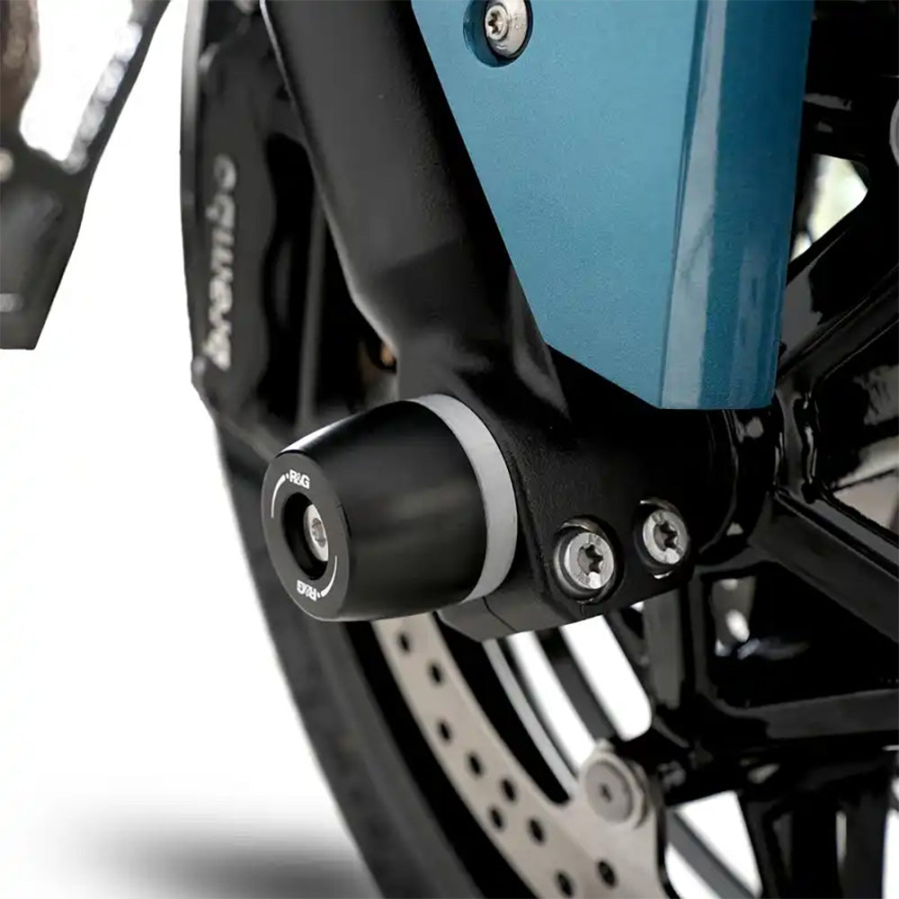 APEX Fork Protectors Black (BMW 2020- models- see R&G website) R&G