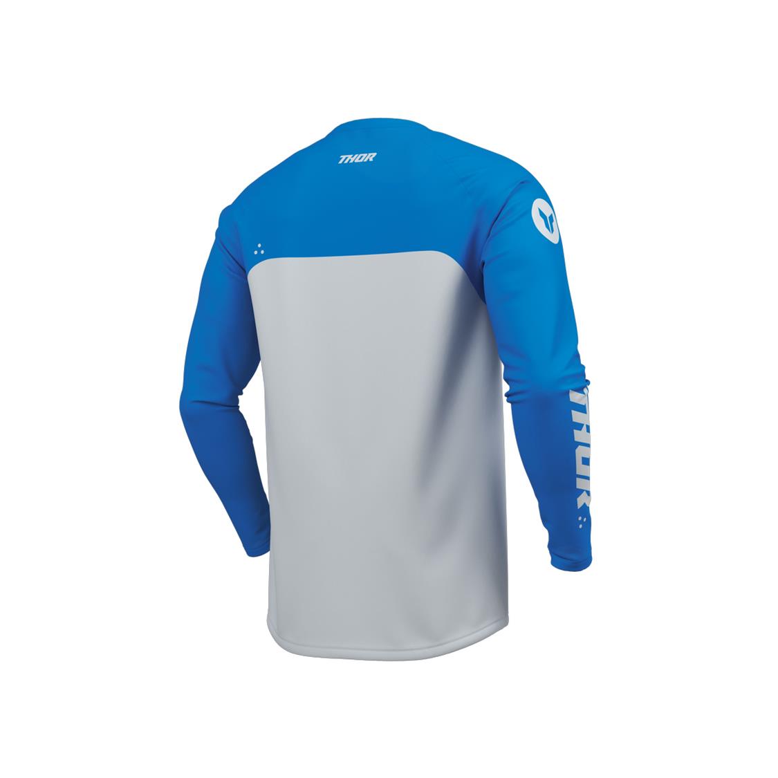 THOR MX JERSEY YOUTH RIDEMODE MENACE BLUE