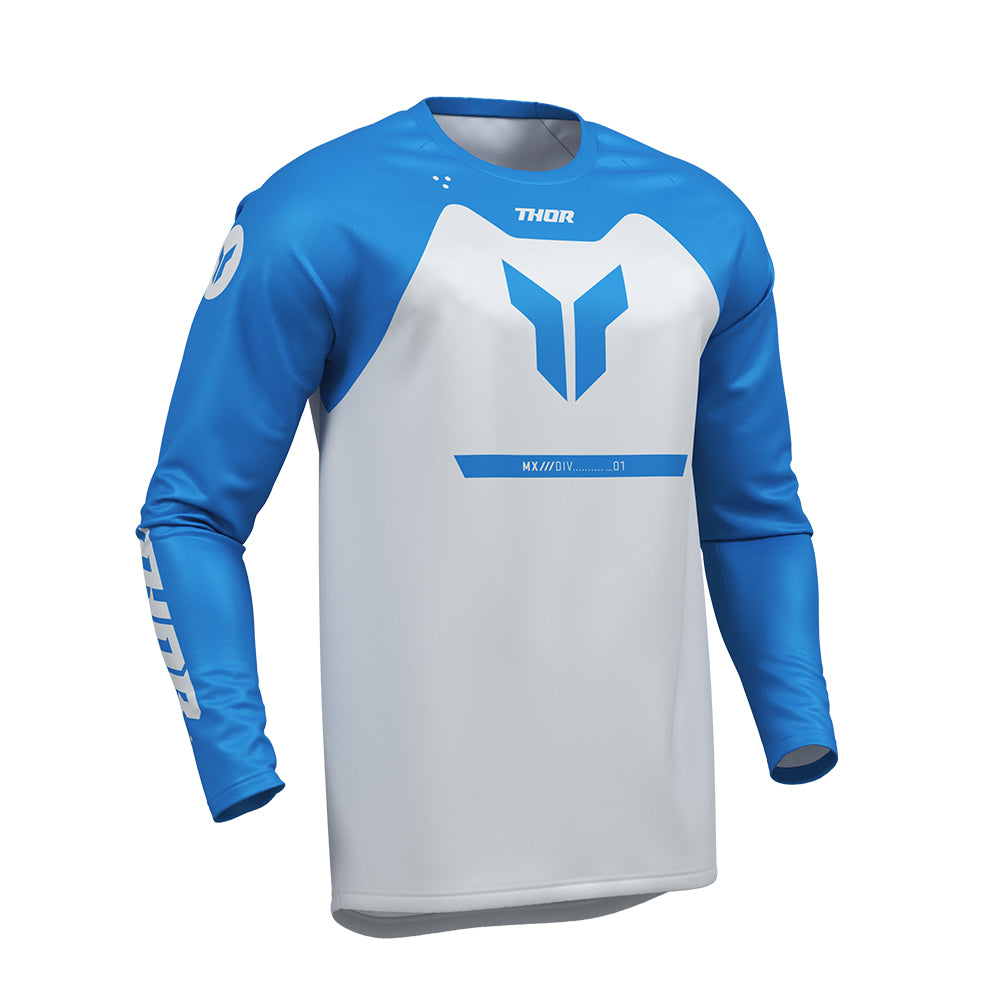 THOR MX JERSEY RIDEMODE MENACE BLUE