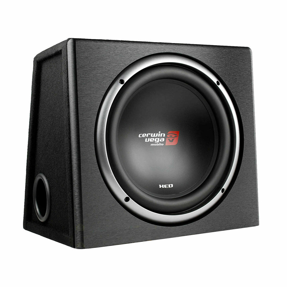 CERWIN VEGA 12" XED SERIES 4 OHM SVC SUBWOOFER ENCLOSURE 225W RMS / 800W MAX