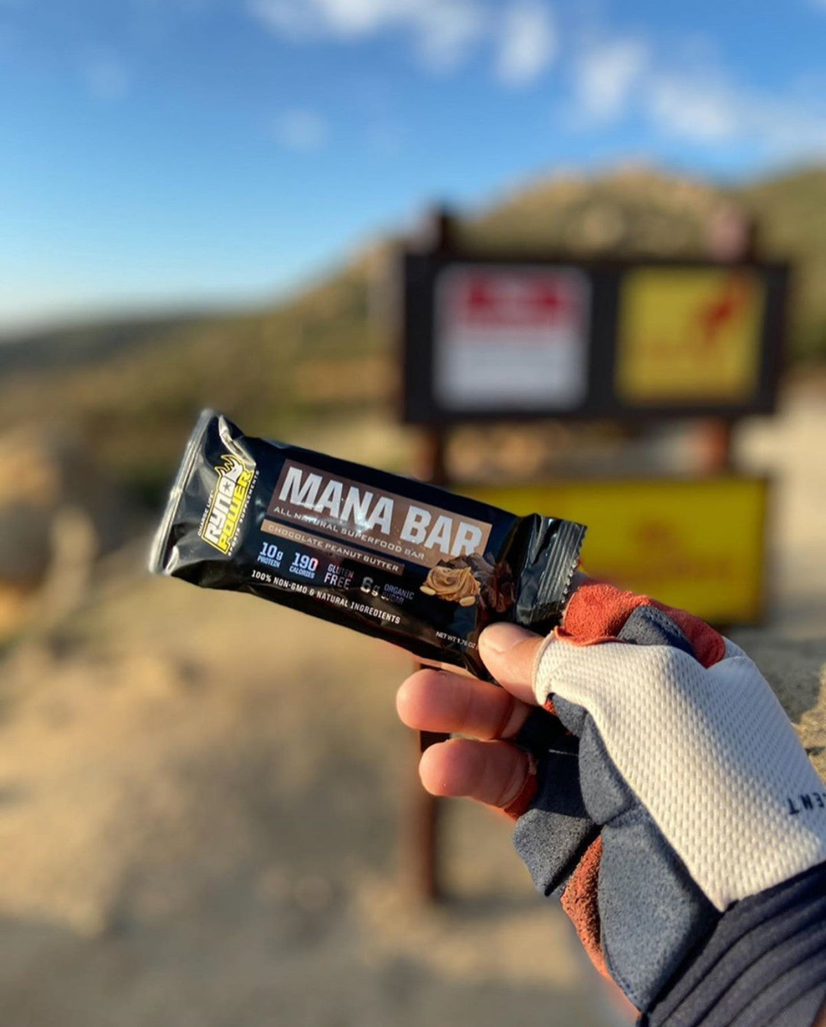 Ryno Power Manabar Protein Bar Chocolate