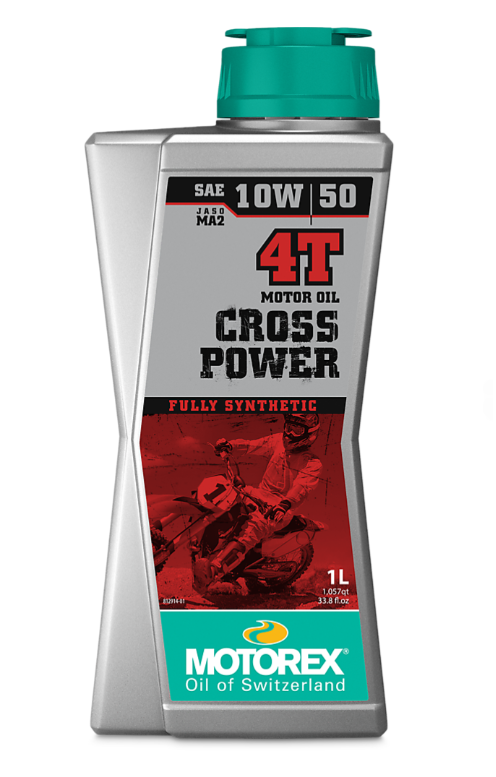 MOTOREX CROSS POWER 4T SAE 10W/50 MA2 1L