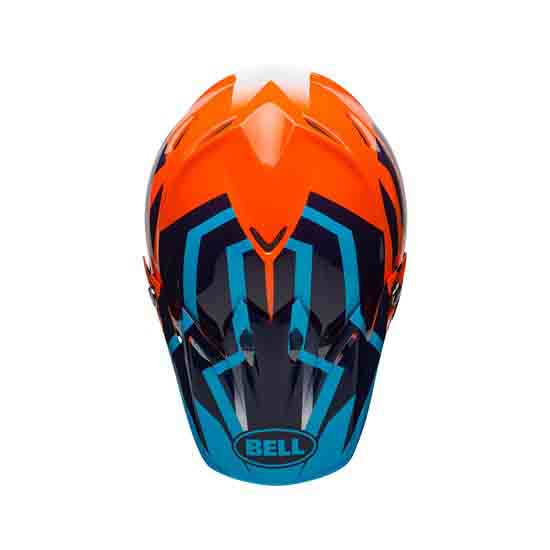 Moto-9 Visor District Blue