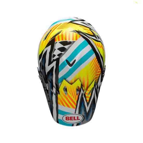 Moto-9 Visor Assymetric Yellow