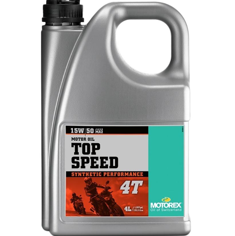 MOTOREX TOP SPEED 4T 15/50 JASO MA 2 4LTR